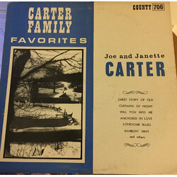 Joe Carter (3) / Janette Carter Carter Family Favorites Vinyl LP USED