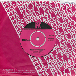 Donovan Mellow Yellow USED VINYL 7INCH 45 RPM SINGLE