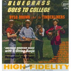 Hylo Brown & The Timberliners Bluegrass Goes To College Vinyl LP USED