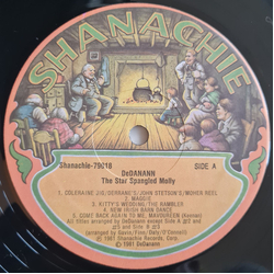 De Danann Star-Spangled Molly Vinyl LP USED