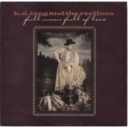 k.d. lang and the reclines Full Moon Full Of Love Vinyl 7" USED