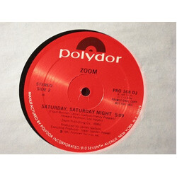 Zoom (14) Saturday, Saturday Night USED VINYL 12INCH 45 RPM PROMO