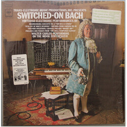Walter Carlos / Benjamin Folkman Switched-On Bach Vinyl LP USED