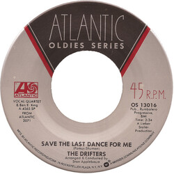 The Drifters Save The Last Dance For Me / When My Little Girl Is Smiling USED VINYL 7INCH 45 RPM SINGLE REISSUE