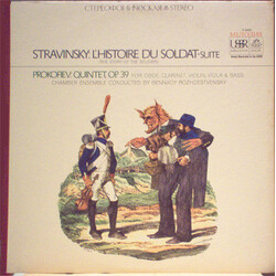 Igor Stravinsky / Sergei Prokofiev / Chamber Ensemble / Gennadi Rozhdestvensky L'Histoire Du Soldat-Suite = The Story Of The Soldier / Quintet, Op. 39