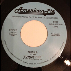Tommy Roe Sheila / Jam Up & Jelly Tight USED VINYL 7INCH