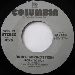 Bruce Springsteen Born To Run / Spirit In The Night USED VINYL 7INCH 45 RPM REISSUE STEREO