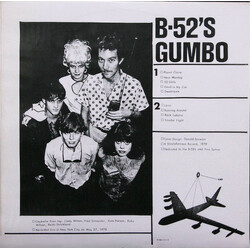 The B-52's Gumbo Vinyl LP USED