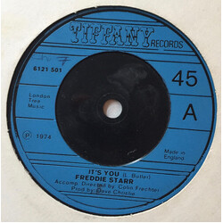 Freddie Starr It's You USED VINYL 7INCH 45 RPM SINGLE