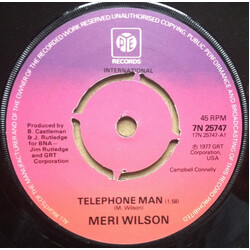 Meri Wilson Telephone Man USED VINYL SINGLE 7INCH 45 RPM