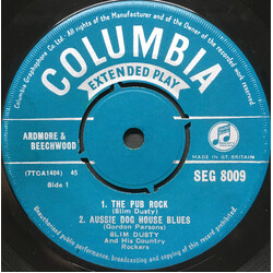 Slim Dusty The Pub Rock USED VINYL 7INCH 45 RPM EP