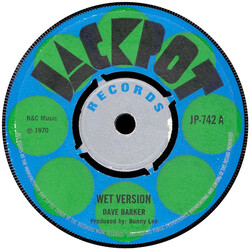 Dave Barker (2) Wet Version USED VINYL 7INCH 45 RPM SINGLE