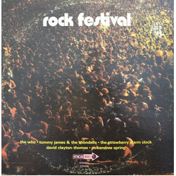 Various Rock Festival Vinyl LP USED