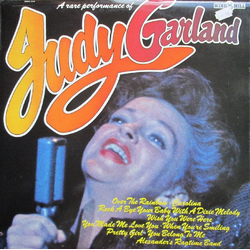 Judy Garland A Rare Performance Of Vinyl LP USED