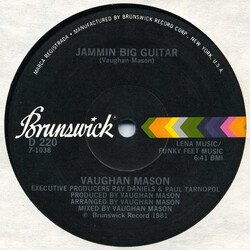 Vaughan Mason Jammin Big Guitar USED VINYL 12INCH 33 S RPM
