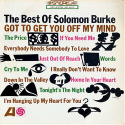 Solomon Burke The Best Of Solomon Burke Vinyl LP USED