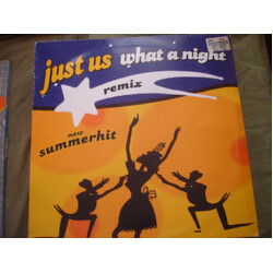 Just Us What A Night VINYL 12" USED