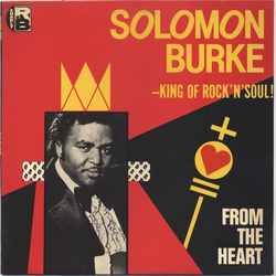 Solomon Burke From The Heart Vinyl LP USED