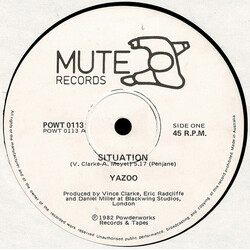 Yazoo Situation / Don't Go VINYL 12" USED