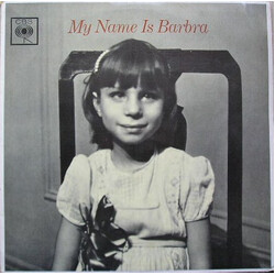 Barbra Streisand My Name Is Barbra Vinyl LP USED