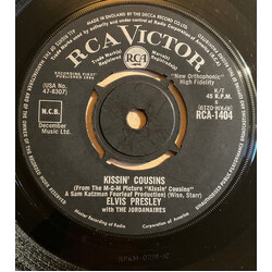 Elvis Presley / The Jordanaires Kissin' Cousins USED VINYL 7INCH 45 RPM SINGLE