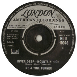 Ike & Tina Turner River Deep - Mountain High VINYL 7" USED