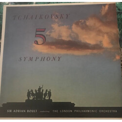 Pyotr Ilyich Tchaikovsky / Sir Adrian Boult / The London Philharmonic Orchestra Tchaikovsky 5th Symphony Vinyl LP USED