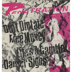 Penetration (2) Don't Dictate / Free Money / Life's A Gamble / Danger Signs USED VINYL 12INCH 45 RPM EP COMPILATION