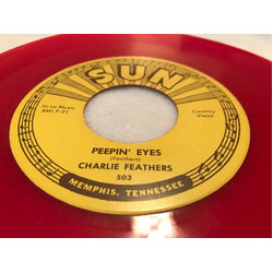 Charlie Feathers I've Been Deceived / Peepin' Eyes USED VINYL 7INCH SINGLE 45 RPM