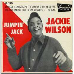 Jackie Wilson Jumpin' Jack USED VINYL 7INCH 45 RPM EP