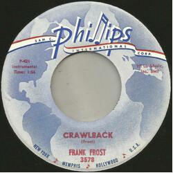 Frank Frost Crawlback / Jelly Roll King USED VINYL 7INCH 45 RPM