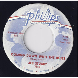 Jeb Stuart Coming Down With The Blues USED VINYL 7INCH 45 RPM SINGLE