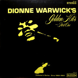 Dionne Warwick Dionne Warwick's Golden Hits - Part One Vinyl LP USED