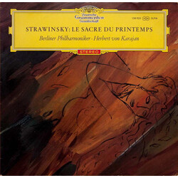 Igor Stravinsky / Berliner Philharmoniker / Herbert von Karajan Le Sacre Du Printemps Vinyl LP USED