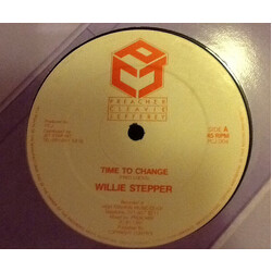 Willie Stepper / Hue B / Preacher Cleavie Jefferey Time To Change / Go Away Dream Vinyl 12" USED