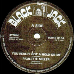 Paulette Miller / Bj21 You Really Got A Hold On Me / Ghost Rider Vinyl 12" USED