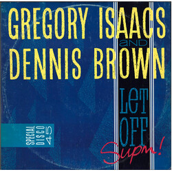 Gregory Isaacs / Dennis Brown Let Off Supm! USED VINYL 12INCH 45 RPM