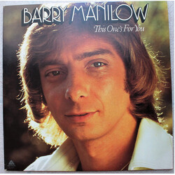 Barry Manilow This One's For You Vinyl LP USED