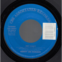 Henry Lee Summer Hey Baby USED VINYL 7INCH 45 RPM STYRENE