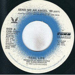 Real Life Send Me An Angel '89 / Always USED VINYL 7INCH 45 RPM