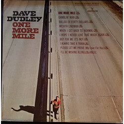 Dave Dudley One More Mile Vinyl LP USED