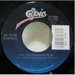 Basia Until You Come Back To Me (That's What I'm Gonna Do) USED VINYL 7"