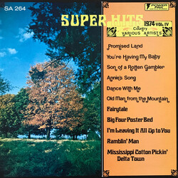 Tommy Hill Music Festival Super Hits 1974 Vinyl LP USED