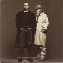 Pet Shop Boys So Hard Vinyl 7" USED