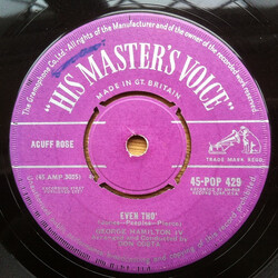 George Hamilton IV Why Don't They Understand / Even Tho' VINYL 7" USED