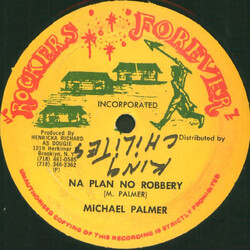 Michael Palmer Na Plan No Robbery Vinyl 12" USED
