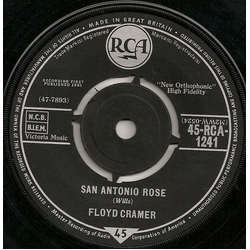 Floyd Cramer San Antonio Rose Vinyl 7" USED