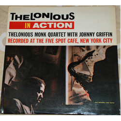 The Thelonious Monk Quartet / Johnny Griffin Thelonious In Action Vinyl LP USED