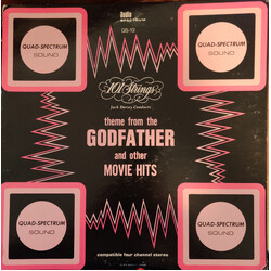 101 Strings / Jack Dorsey Theme From The Godfather And Other Movie Hits Vinyl LP USED