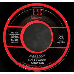 Hollywood Argyles / Larry Verne Alley-Oop / Mr. Custer USED VINYL 7INCH 45 RPM SINGLE STYRENE
